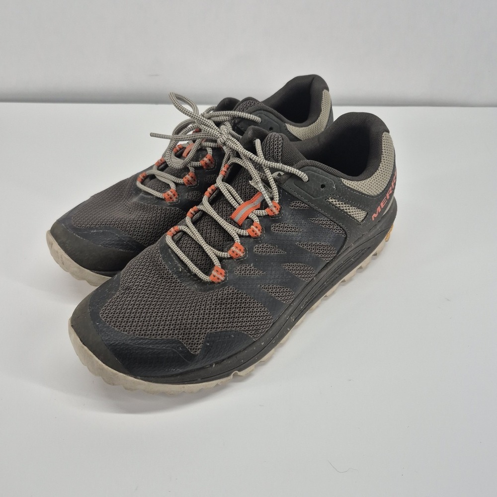 Merrell Nova 2 J066717 Sneakers Boulder Trail Running Shoes Gray Mens Size 10.5